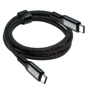 cablecc240WUSB5.080GbpsUSB-C�I�X-�I�X�P�[�u��USB4.0Thunderbolt3/4/56K@30hz8K@60Hz5K@60Hz50cm�ɑΉ�