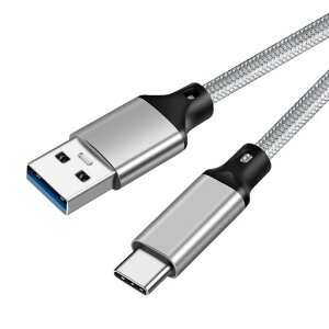 USB-C&USB-A3.1(Gen2)�P�[�u��3mPopolier�y10Gbps�f�[�^�]��/3A60W�����[�d�zUSB3.1Gen2�P�[�u��USB-AtoUSB-C�P�[�u�����ϋv�i�C����