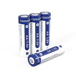 XTAR 1.5V AA �[�d�r3300 MWH(2000mAh) �P�O�` ���`�E���d�r �J�Ԃ��[�d1200��(1.5V AA�[�d�r*4)...