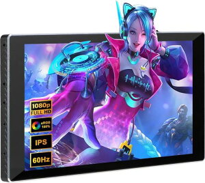 7�C���`�|�[�^�u�����j�^�[ IPS FHD 1920x1080�^�b�`�X�N���[���f�B�X�v���C1080P�Q�[�~���O���j�^�[(�{�b�N�X/ PS4 / XBOX/�X�C�b�`�p)