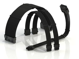 LINKUP-AVA12VHPWRPCIE5.0�d�����j�b�g�����X���[�u�P�[�u��|600W16AWG|UL�K�i�F��E�X���[�u�t���W���P�b�g�E���`�v���O|RTX5000RTX4000GPU�p��4�{�Z�b�g|