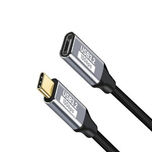 ALLVD2025�A�b�v�O���[�hUSBType-C�����P�[�u��USBC3.2�����P�[�u��PD100W�}���[�d�y4K@60Hz�f���o�́z���ϋv�i�C�����҂�10Gbps�����f�[�^�]��