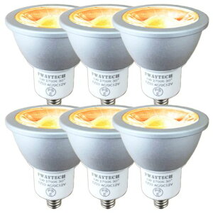 FWAYTECHLED�n���Q���d��EZ10����12VCOB6W2700K�d���F�����_�N�g���[���pLED�X�|�b�g���C�gLED�d��12V�_�C�N���n���Q��50W~60W���������Ή�(�d���F����(2700K)6W