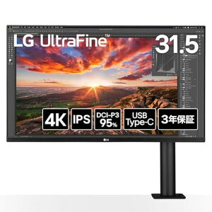 LGj^[fBXvCUltraFineDisplay32UN880K-B31.5C`/4K(3840x2160)/IPS/DCI-P395%/HDR/A`OA/HDMIx2/DisplayPort/USBType-C(USB