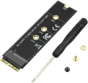 MacBookAir2013-2017���f���pM.2NVMeSSD�ϊ��A�_�v�^�[�J�[�hm.2SSD�A�b�v�O���[�hM.2SATA�g�p�s��