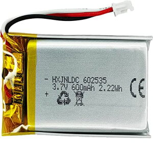 HXJNLDC 3.7V 600mAh 602535�o�b�e���[ for Logitech MX Master 2 MX Master 2s MX Master 3 MX Master 3s MX Anywhere 2 MX Anywhere 2S MX