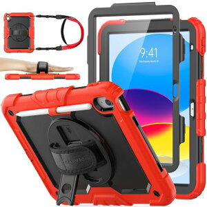 SEYMACstockiPad(A16)��11����/��10�����p�P�[�X�ϏՌ��y���z���_�[�t�B�����t���O�ʃJ�o�[���u���c�u���X�^���h360�x��]�n���h�X�g���b�v�V�����_�[�X�g���b�v�t��(���b�h)