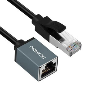 THZZHNNO�[�g�C�[�T�l�b�g�����P�[�u�� 0.5M�A1000Mbps �M�K�r�b�g RJ45 �I�X�΃��X LAN �R�[�h�A�����l�b�g���[�N�g���p(PC/Mac/���[�^�[/���f��/�X�C�b�`/�Q�[�~���O�R���\�[��/�X�}�[�g TV/NAS �@�c