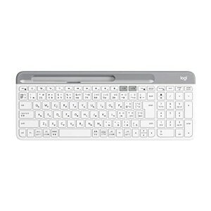 ���W�N�[���É�Bluetooth���C�����X�L�[�{�[�hK580OW�I�t�z���C�g�����^���^Unifying���C�����X�L�[�{�[�h���^�e���L�[����WindowsMaciPadiOSAndroidChromeSurface