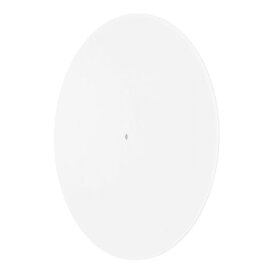 レコードスリップマットオーディオテクニカターンテーブルマット静電気塵ノイズを軽減アクリル素材音質向上美しいターンテーブルマット12インチレコードプレーヤー用(明るい白色)