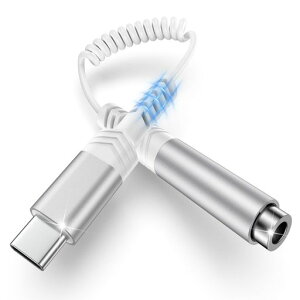 �^�C�vc �C���z���W���b�N �ϊ� USB-C to 3.5 mm 4�� �I�[�f�B�I�ϊ��A�_�v�^�[ �n�C���]�Ή� �w�b�h�Z�b�g�}�C�N DAC���� �ʘb ���ʒ��� ���y ���ϋv�� iPhone 17/16/15/iPad Pro 2021/ipad air
