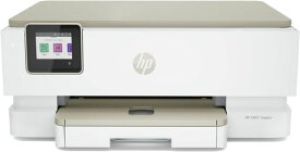 HPプリンターA4インクジェット複合機ENVYInspire7220Wi-Fi無線LAN対応自動両面印刷スマホ対応タッチスクリーン付インク切れでも安心シングルカートリッジ対応テレワークサンドベージュ