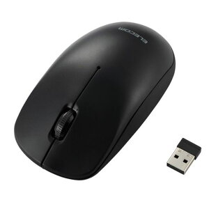 �G���R�����C�����X�}�E�X����2.4GHz3�{�^�����E�Ώ�L�T�C�Y�u���b�NM-LE10DRABK