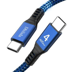 Thunderbolt4�Ή��P�[�u��1.5M�A40Gbps�����]��/240W���d/8K@60Hz�E4K@144HzUSB4�T���_�[�{���g4�Ή��P�[�u��(iPhone16/17�V���[�Y�AMacBook
