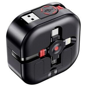 ASICEN�L�k���[�d�P�[�u��3in1�}���[�d���[����4.5A[MFi�F��]Lighting+Micro+USBC3��f�[�^�]���\iPhone17161514131211GalaxyS262524