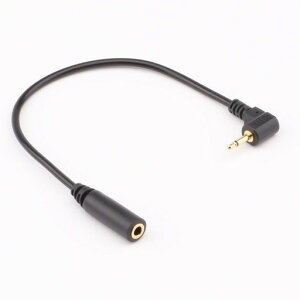 eSpot3.5mm2.5mm�ϊ����m�����P�[�u��2��(L�^�v���O)MUSON�A�N�V�����J�����ɊO���}�C�N��t���邽�߂̃A�_�v�^�[