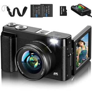 Lecnippy�f�W�J��4K�f�W�^���J����32GB�}�C�N��SD�J�[�h�t���I�[�g�t�H�[�J�X�@�\180�x��]�\�f�B�X�v���C4800����f16�{�Y�[����U��␳Web�J�������B��J����3�C���`���ʔ���t�B���^�[