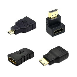 HDMIminiϊHDMIRlN^HDMIϊA_v^y4ރZbg(90°L^/HDMIX-HDMIX/microHDMI/HDMIX-IX)zHDMIڑϊbLC^[tF[XHD`