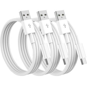 USB Type C �P�[�u�� 1M 3�{�Z�b�g �}���[�d USB-C & USB-A �P�[�u�� �f���h�~ �����f�[�^�]�� iPhone 16 / 15 / Xperia/Galaxy/LG/iPad Pro/MacBook ���̑� Android