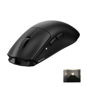MelGeekHorus�y�ʃ}�E�X���C�����X�Q�[�~���O�}�E�X49g8K�|�[�����O30KDPI�Z���T�[�o�b�e���[215����2.4G/USB-C���C�g���V�[�o�[�t�����^����ё�^�̎�ɑΉ�-�u���b�N