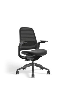 �X�`�[���P�[�X(Steelcase) Series1 �V���[�Y1 �I�t�B�X �Q�[�~���O�`�F�A �w:Licorice ���b�V�� �G�A�|�P�b�g�����N�b�V�����ŕ�܂��悤�ȍ���S�n �����o�[�T�|�[�g ���[�J�[�g�������i ��