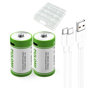 USB���`�E���C�I���[�d��C�o�b�e���[�A���e��1.5V5000mWh�P2�`�[�d�r�P��d�r�A2.5H�}���[�d�A1200�T�C�N��TypeC�|�[�g�P�[�u���t���A��o�́A2�p�b�Nrechargeablebatteryc