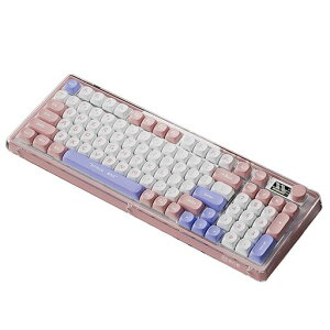 OUSEITECHV99�Q�[�~���O�L�[�{�[�h�K�X�P�b�g�\��96�L�[�L�[�{�[�h�z�b�g�X���b�v�Ή�TFT�J���[�X�N���[�����J�j�J���L�[�{�[�gPBT�L�[�L���b�v2.4GHz���C�����X/BT5.0/USB-C�L��5000mAh�o�b�e���[