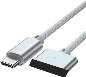 140WUSB-CtoMag-Safe3���C�[�d�P�[�u�������[�dPD3.1�Ή�2M�����͎��C�z���[�d�R�[�h���ϋv�ґgMacBookPro(14/16�C���`�A2023)�AMacBook