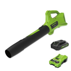 Greenworks 24V �o�b�e���[�u���� BL24BA2 2.0Ah�o�b�e���[�E�[�d��t��