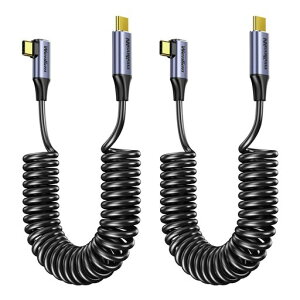 USBC�P�[�u���R�C���^������莮�L�k����2�{�Z�b�gPD100W�}���[�d480Mbps�����f�[�^�]��Type-CtoType-C(CtoC)�܂��Ƃ�[�d�P�[�u��iPhone17/16/GalaxyS24/iPad