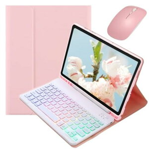�}�E�X�t��GalaxyTabS10Lite/S10FE/S9FE10.9�C���`�p�̃L�[�{�[�h�P�[�X7�F���C���{�[�o�b�N���C�gGalaxyTabS9/S8/S711�C���`�p�̃L�[�{�[�h�t���P�[�X����������������