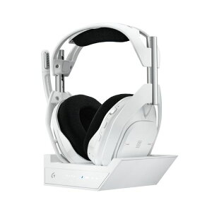Logicool G �Q�[�~���O�w�b�h�Z�b�g ASTRO A50 X LIGHTSPEED A50X-WH ���C�����X �w�b�h�Z�b�g + �x�[�X�X�e�[�V���� �~�b�N�X�A���v ���� �}�C�N�t�� �[�d 24���ԘA���g�p�\ �y�� 363g Bluetooth