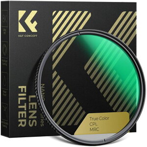 K&FCONCEPT49mmTrueColorCPL�t�B���^�[���F�������\�R���g���X�g���˒��������ߗ��~�Ό��t�B���^�[����28�w�R�[�e�B���O���w�K���X���������L�Y�h�~(NANO-X�V���[�Y)
