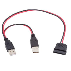 NFHKDC5V�f���A��USB-SATA15�s���d���P�[�u��2.5�C���`SATAHDDSSD�f�B�X�N�h���C�o�[5V2AMax�p
