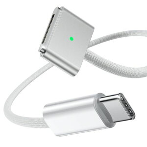 StouchiUSB-CtoMag-Safe3���C�[�d�P�[�u���yPD3.1�Ή��E�ő�140W�����[�d�zMacBookAir(13/15�C���`�AM2/M3/M4�A2022�`2025)�EMacBookPro(14/16�C���`�AM1Pro/M1