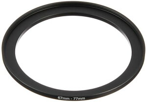 NinoLite �X�e�b�v�A�b�v�����O 67mm�E�������77mm �J���������Y�p �A���~������ �A�_�v�^�[�����O(Step-Up Ring)