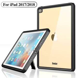 TemdaniPad2017�h���P�[�XiPad2018�h���P�[�X9.7�C���`IP68���S�h���K�iiPad2017��/2018�őΉ���