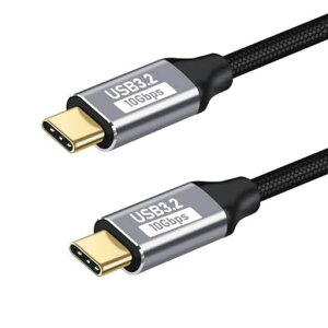 USB-C&USB-C�P�[�u��TypeC�P�[�u��PD�Ή�100W/5A�}���[�dUSB3.2(10Gbps)4K/60Hz�f���o��