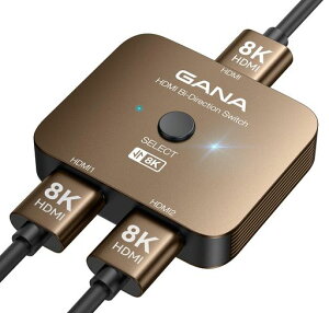 HDMIؑ֊8k@60hz/4k@120hzHDMIzAGANAoHDMIZN^[12o/21o͎蓮HDMI2.1ؑ֊dtXboxPS5/4/3DVDv[[FireStickKp