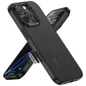 BENKS ArmorPro Montage iPhone 16 Pro Max�p�P�[�X MagSafe�Ή� �ϏՌ� �ČR�K�i TPU�f�� �����Y�ی� �Ռ��z�� �����h�~ �J�����R���g���[���{�^���t�� ��phone16pro �J�����ی� �P�u���[