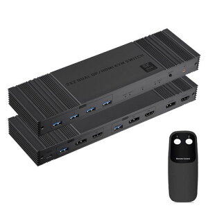 8KHDMIDisplayportKVM8K@60HzfBXvC|[gKVMXCb`2PC2j^[AHDMI2.1DP1.4T|[gA2̃p\R2̃j^[4USB3.0