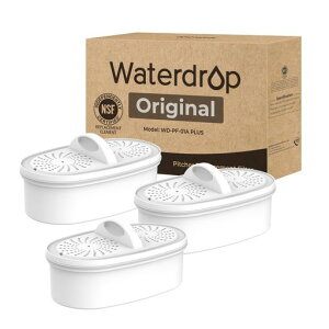 [�I���W�i��]WaterdropWD-PF-01APlusNSF�F������p�t�B���^�[�B���ׂĂ̐��H�s�b�`���[����уf�B�X�y���T�[��߃V�X�e���p�B���APFA�APFOA/PFOS��ጸ�B�ő�200�K����(3�p�b�N)�B