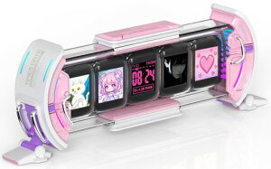 Divoom Times Gate 5Way�f�W�N���b�N �f�W�^�����v �X�`�[���p���N�� PC�f�X�N���ʂ� �ߖ��� �K�W�F�b�g RGB���C�g�y5�X�N���[�����RDIY:���v/�V�C�\��/�s�N�Z����i/�ʐ^/SNS�t�@���̐�/�J�����_�c
