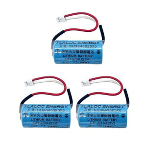 TLALOC ENERGY 3�Z�b�g SH384552520 [PSE�F�؍�] ��p �Z��p�΍Ќx�������p�d�r CR-2/3AZ 3V ���`�E���d�r