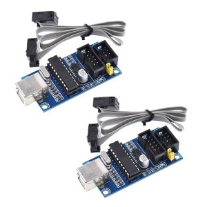 2PCSUSBTinyUSBtinyISPAVRISPProgramsBootloader6PinProgrammingCable