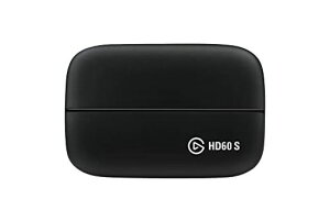 CORSAIR Elgato �Q�[���L���v�`���[ HD60 S �\�t�g�E�F�A�G���R�[�h�� 1080p/60fps ��x�� �჌�C�e���V�[ USB3.0 �yPS5,PS4/Pro,Xbox Series X/S,Xbox One X/S�Ή��z