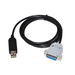 PidwaokUSB����DB15���X�R�l�N�^�ւ̃f�[�^�P�[�u��(3D�Q�[���p�W���C�X�e�B�b�N�p)PC�I�����C���P�[�u��3.3�t�B�[�g