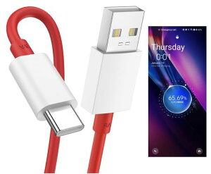 100W SuperVOOC�}���[�d�P�[�u�� OPPO A55 5G / A93 / A93 5G / Reno7�EOnePlus�ERealme�Ή� SuperDart/Warp Charge�Ή� Android Auto�Ή� �����f�[�^�]��480