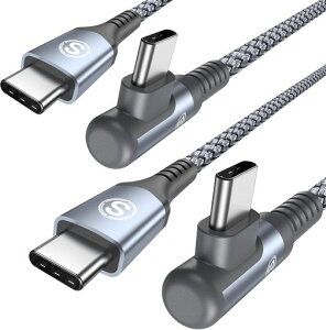 �^�C�vc �P�[�u�� L���y2�{�Z�b�g 2m�zSweguard USB C-C �P�[�u���yPD QC3.0�Ή�60W�}���[�d�ziPhone 17 16 15�[�d �[�d�� �A�C�t�H��16 15/��phone15 16 pro Max, MacBook