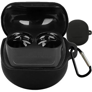 BOOLINNSoundPEATSClearDot�P�[�X�Ή�SoundPEATSClearDot�t��V���R���P�[�X�L�Y�h�~�ϏՌ������[�d�\�h���h�o�����h�~�J���r�i�t��(�u���b�N)